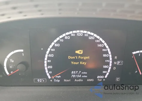 2013 Mercedes-Benz S 63 Amg из США, поврежденный, VIN WDDNG7EBXDA512021